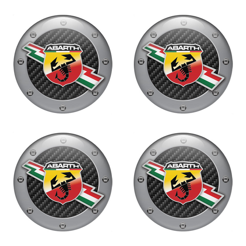 ABARTH Emblems for Wheel Center Caps