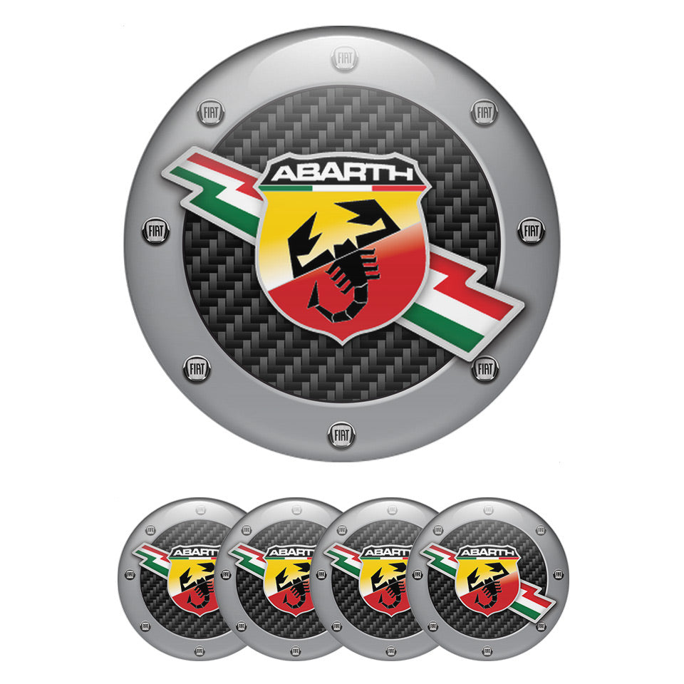 ABARTH Emblems for Wheel Center Caps