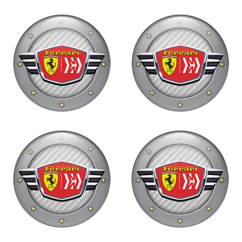 FERRARI Emblems for Wheel Center Caps