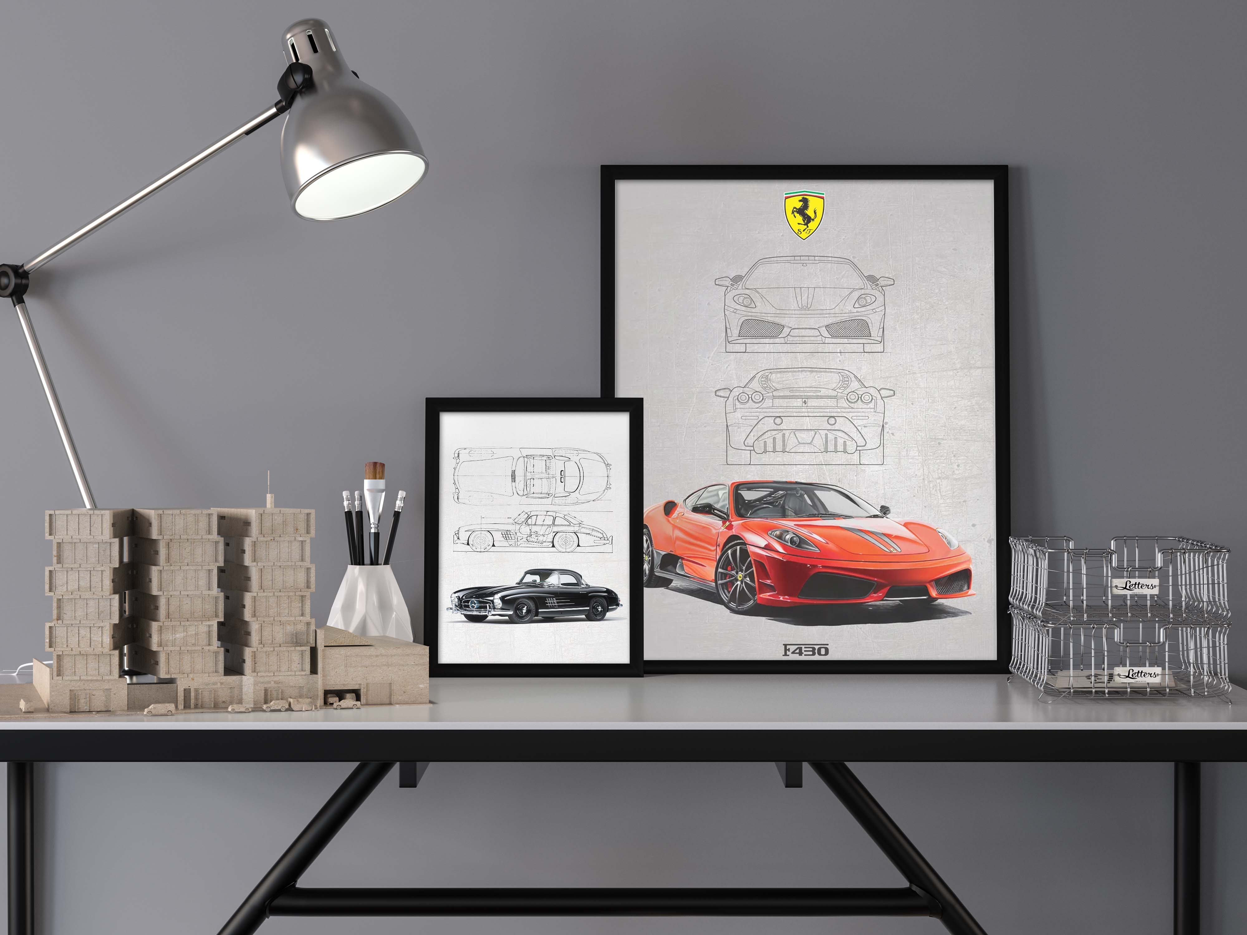 Mercedes-Benz 300 SL  poster