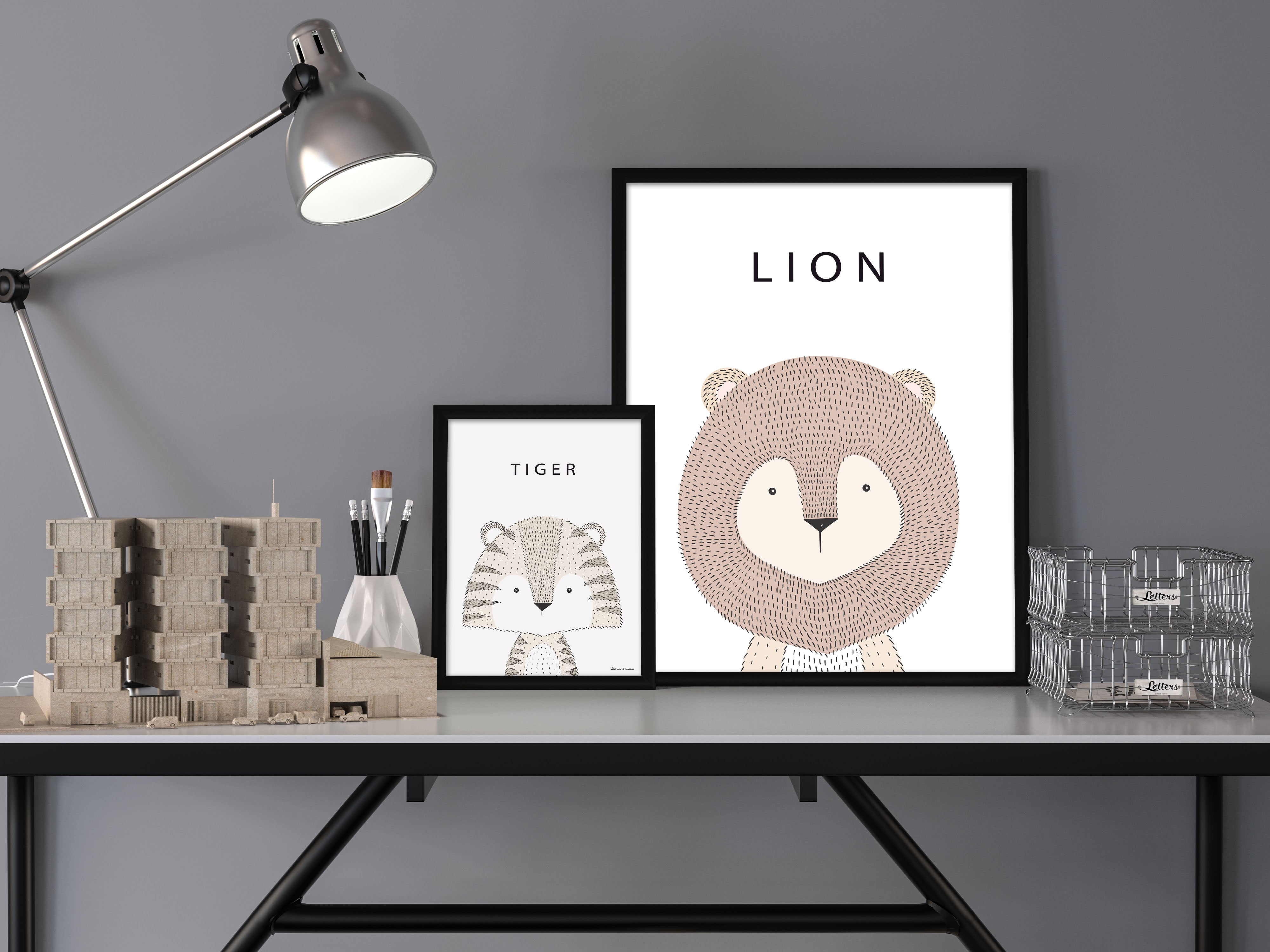 Lion Poster