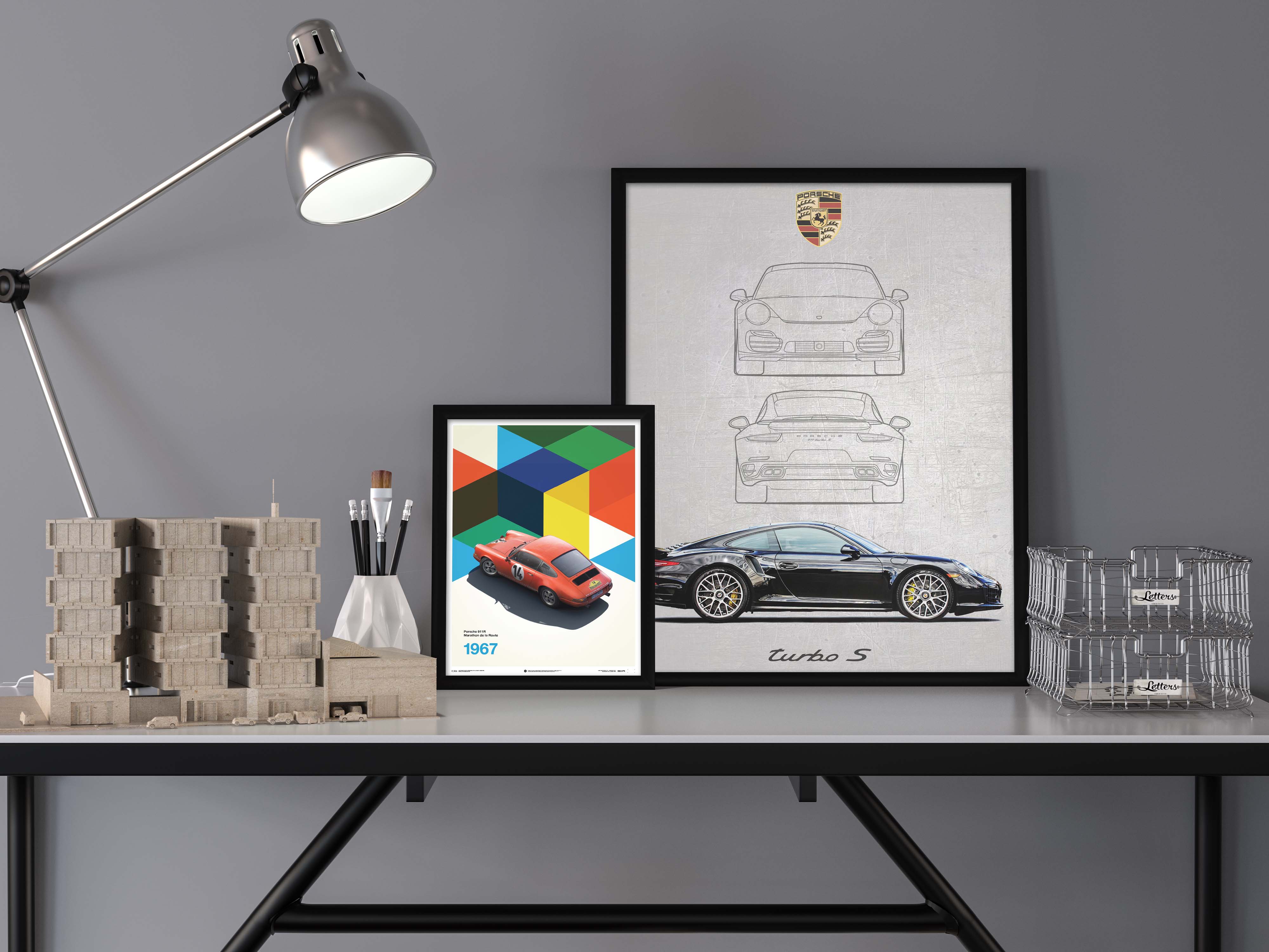 Porsche Turbo S Poster