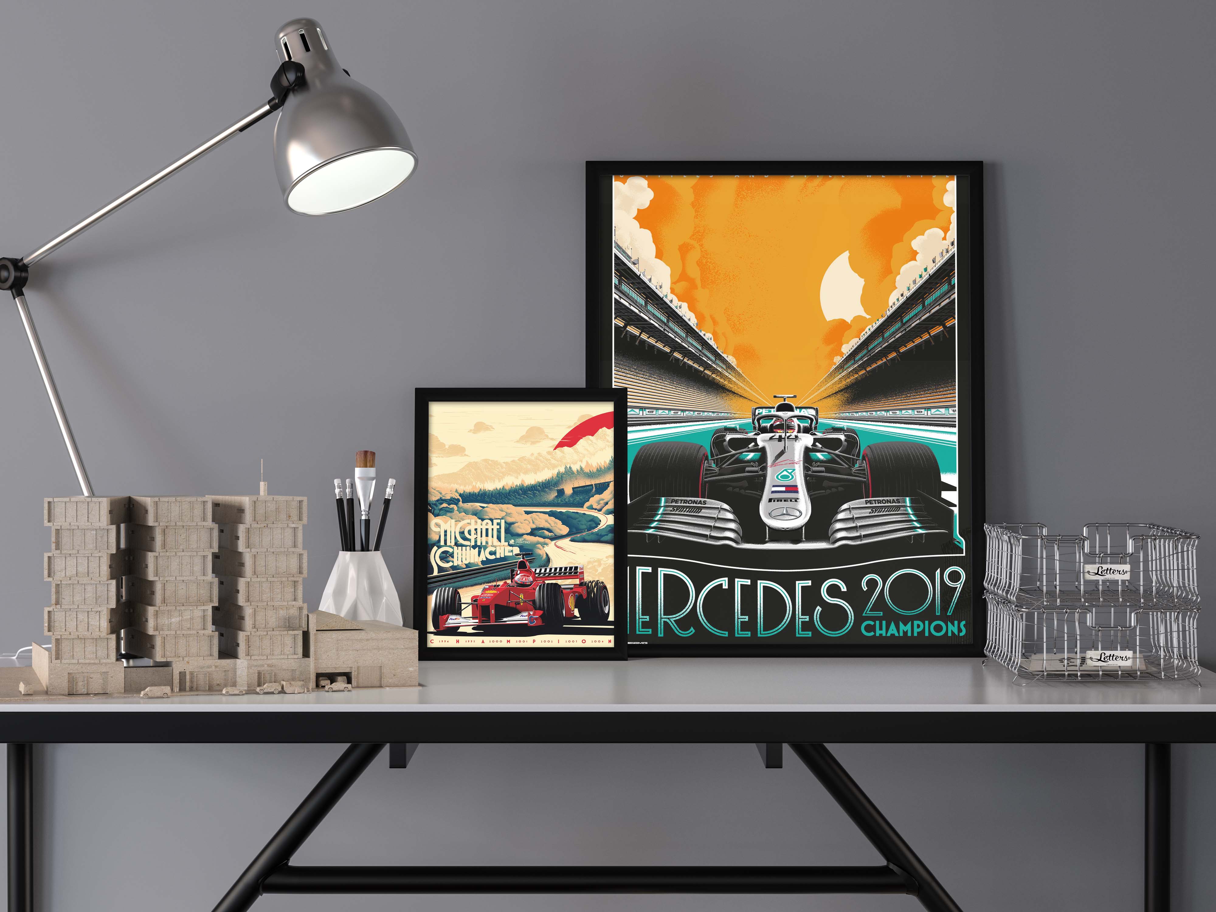 MERCEDES 2019 Poster