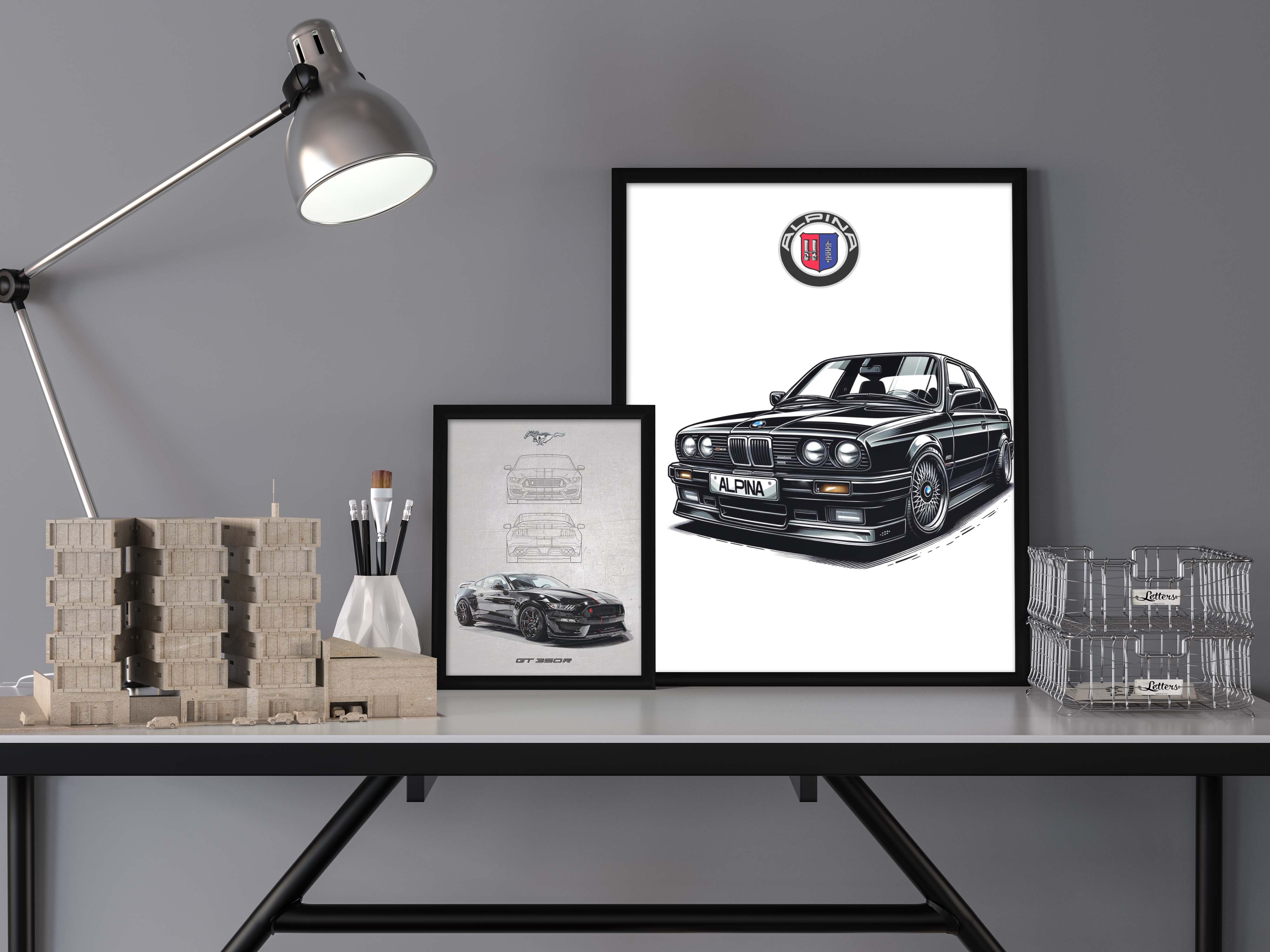 BMW 30 ALPINA POSTER