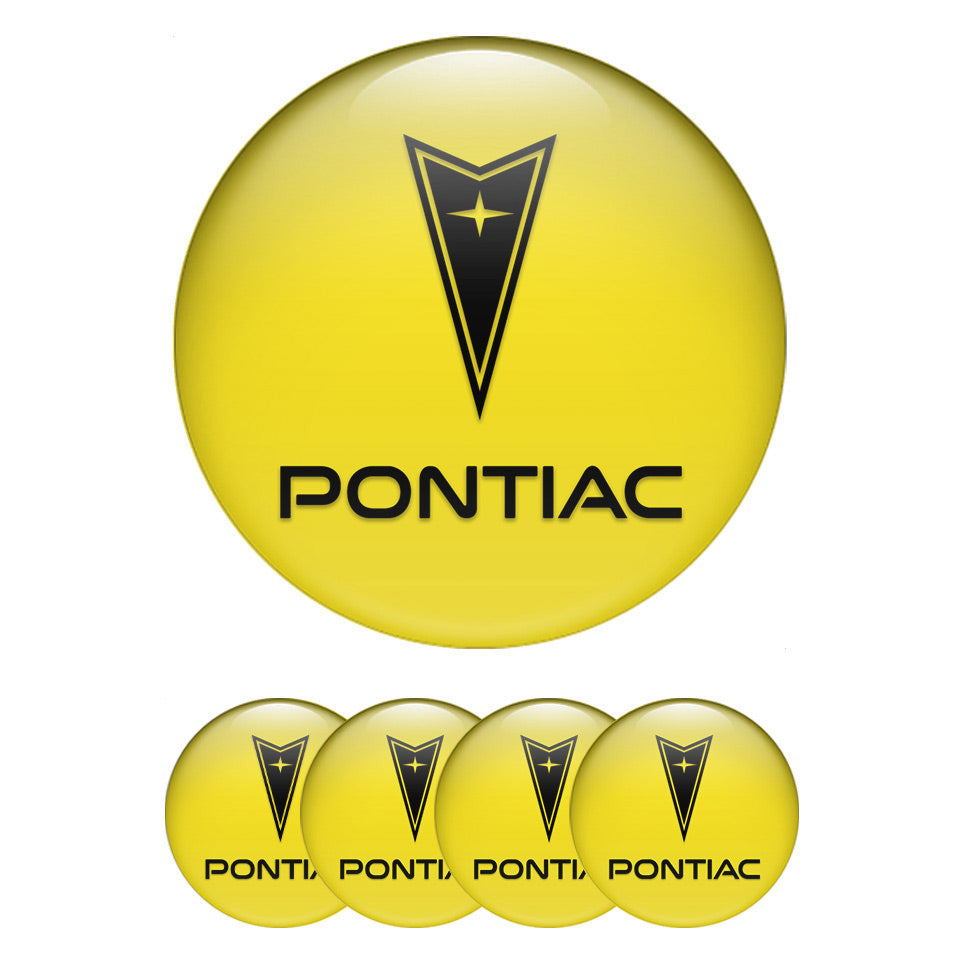 PONTIAC Domed Emblems for Center Caps18