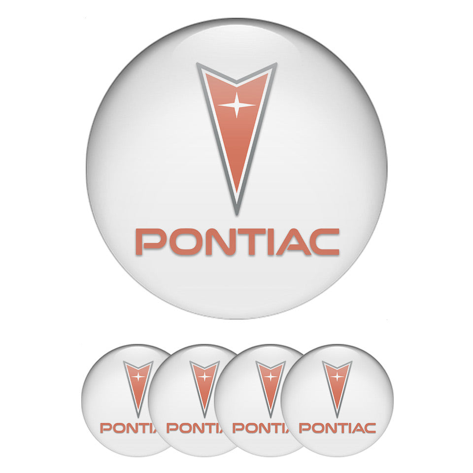 PONTIAC Domed Emblems for Center Caps30