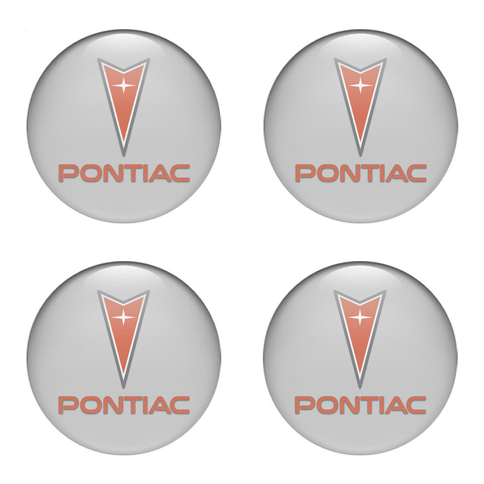 PONTIAC Domed Emblems for Center Caps33