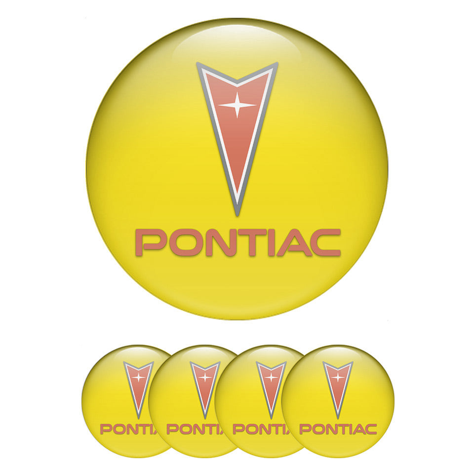 PONTIAC Emblems for Wheel Center Caps32