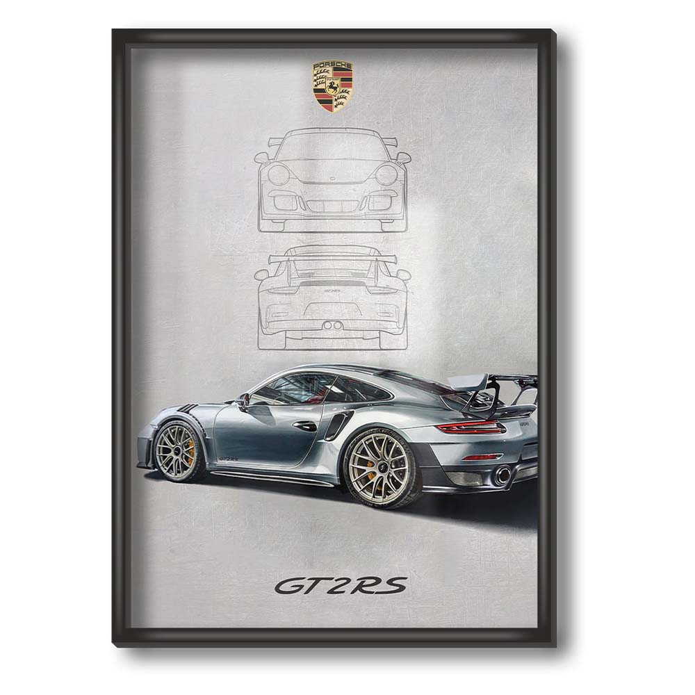 PORSCHE GT2RS Poster