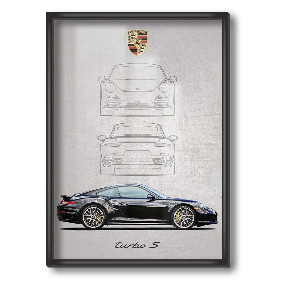 Porsche Turbo S Poster