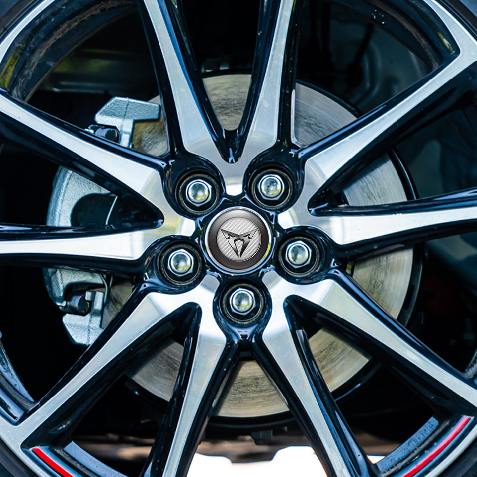 SEAT CUPRA Emblems for Wheel Center Caps