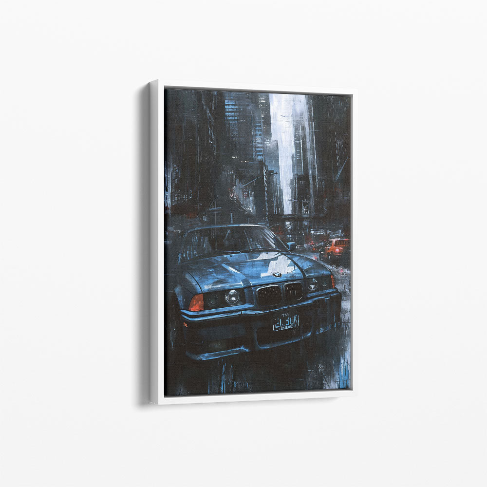 Mysterious BMW Drawing Canvas