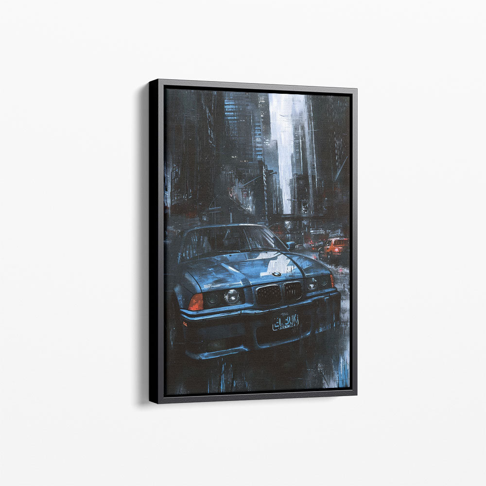 Mysterious BMW Drawing Canvas