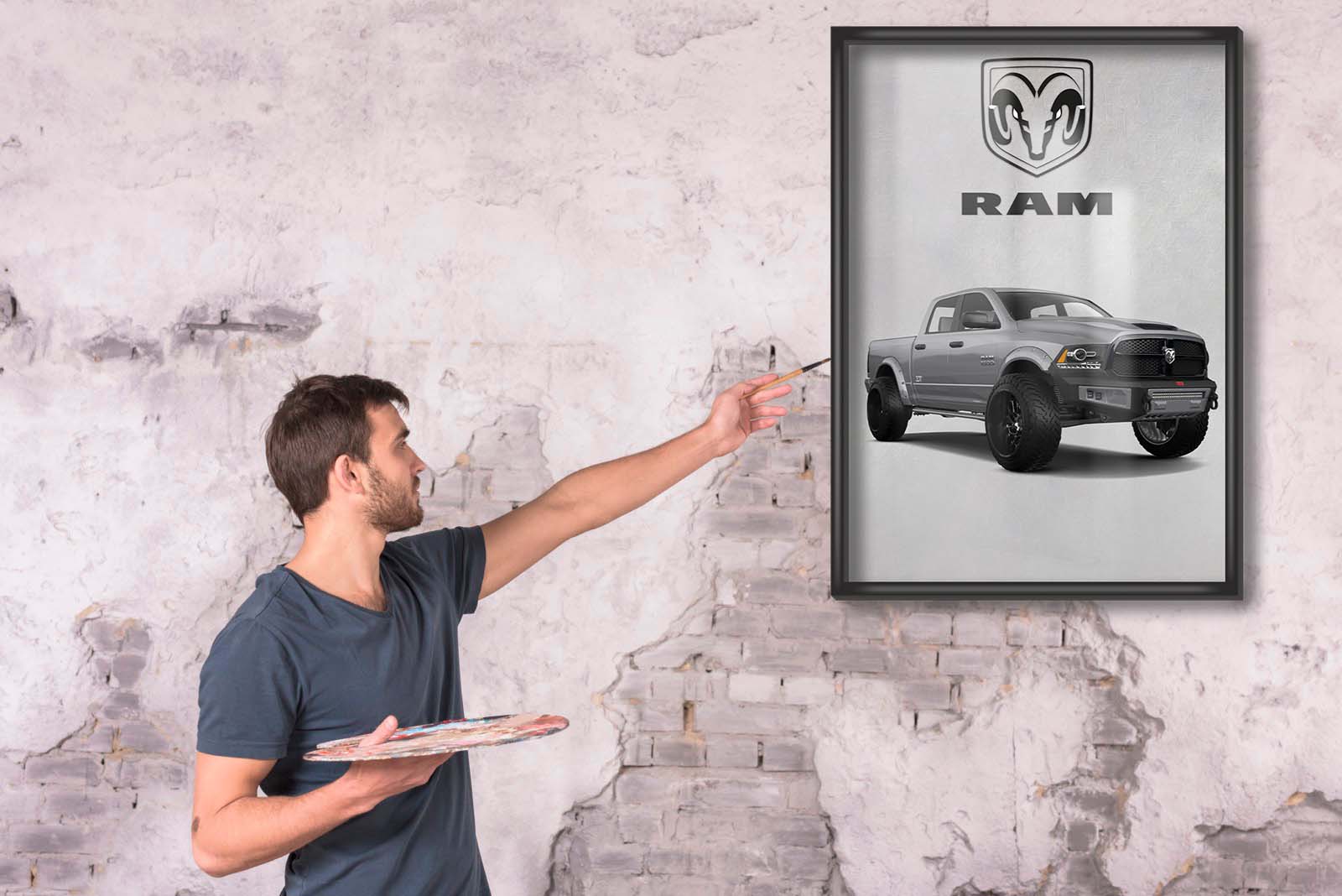 DODGE RAM POSTER