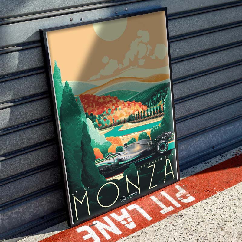 F1 MONZA POSTER