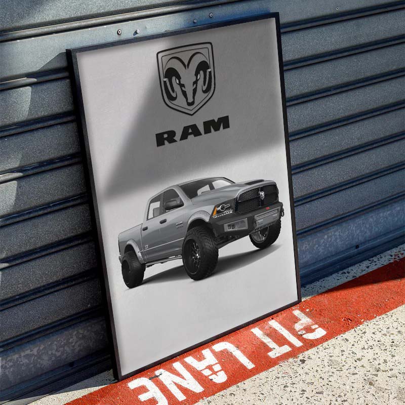 DODGE RAM POSTER