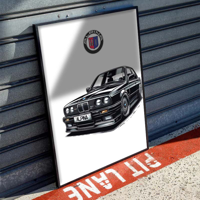 BMW 30 ALPINA POSTER