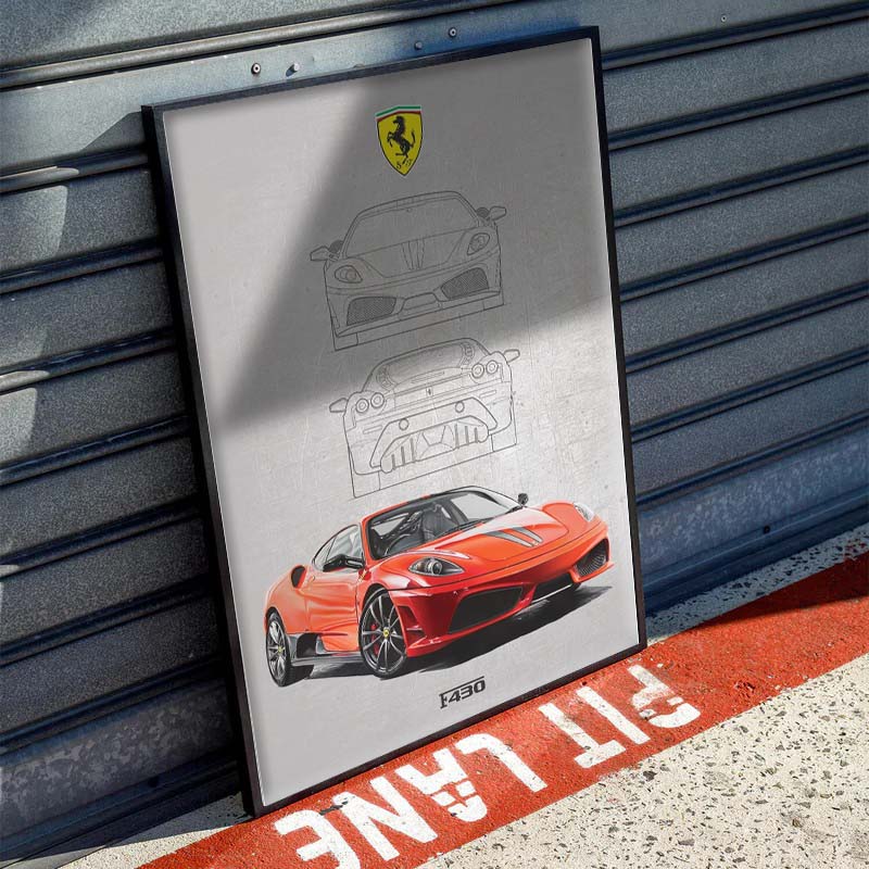 Ferrari 430 Poster