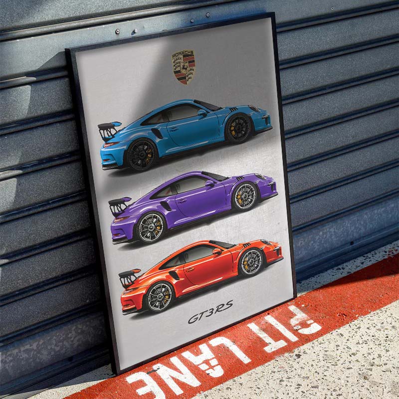 Постер Porsche GT3 RS 